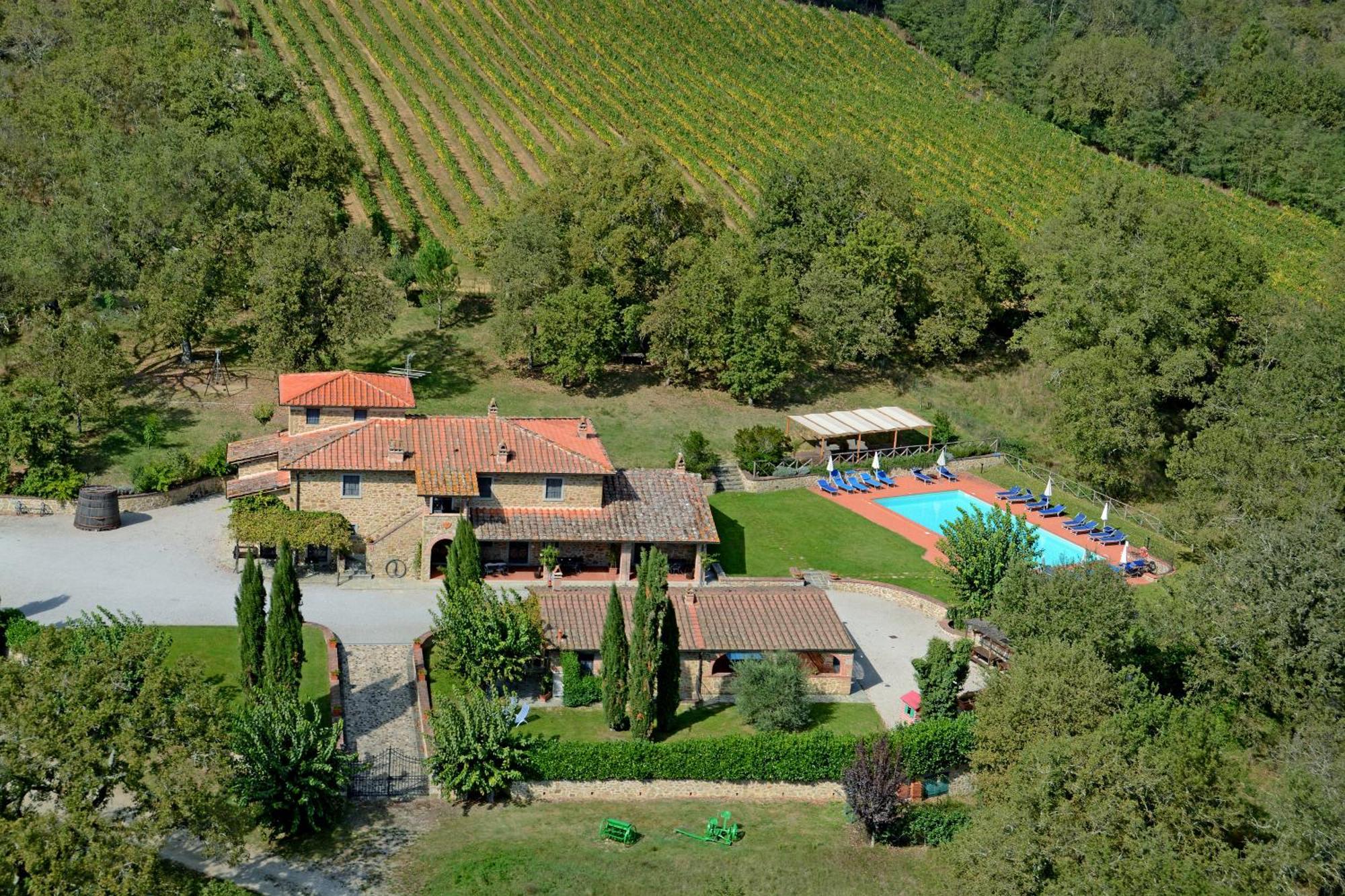 Agriturismo L'Incrociata Bucine Экстерьер фото