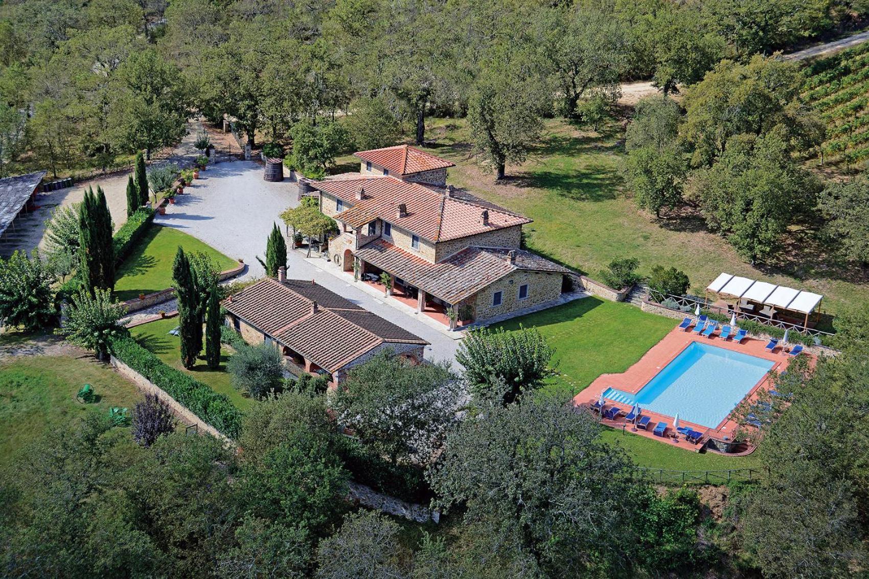 Agriturismo L'Incrociata Bucine Экстерьер фото